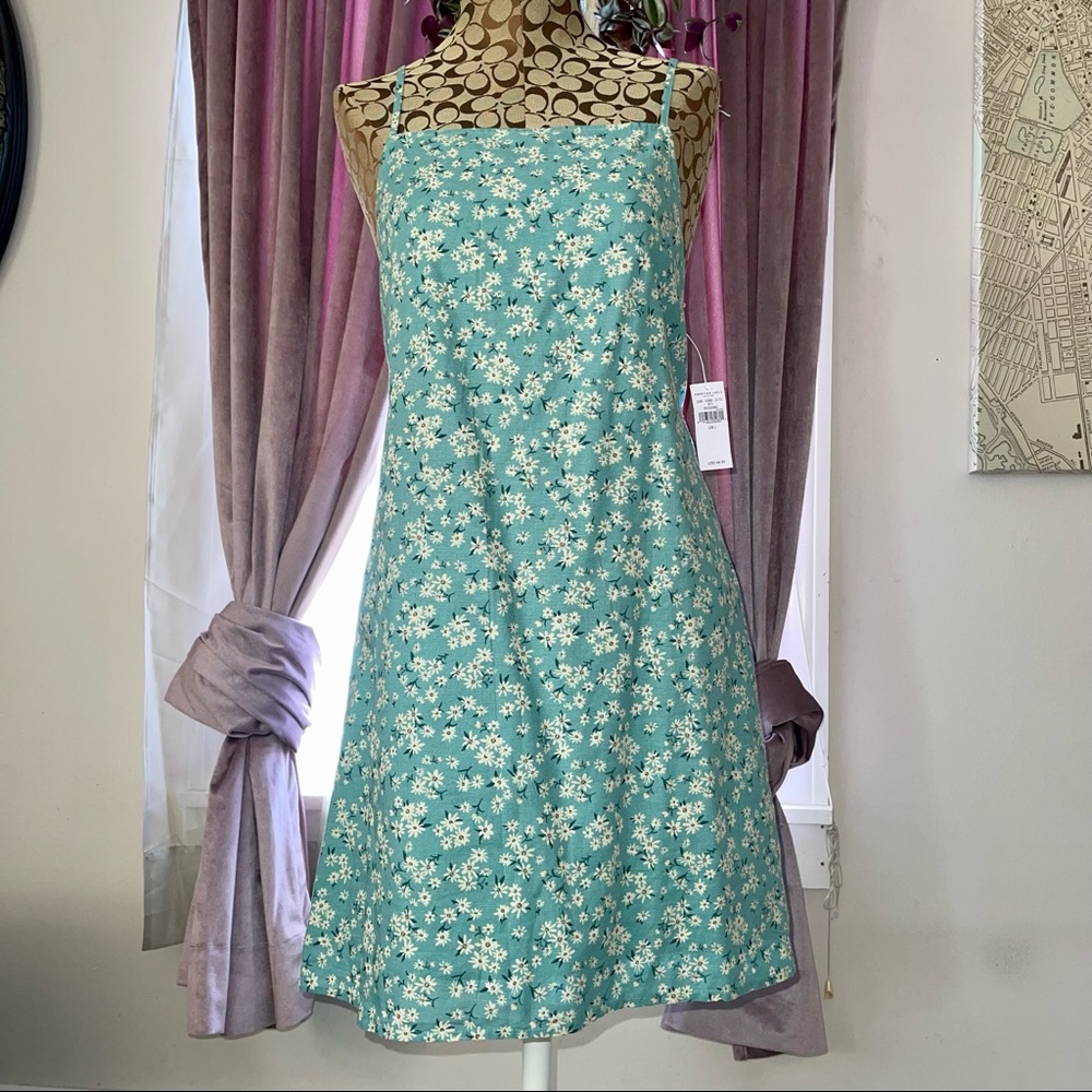 NWT AE Floral Tie Back Mini Dress 🌼